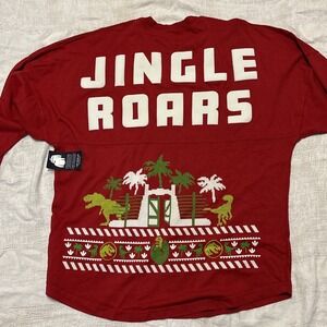 Universal Jurassic Park Christmas Holiday 2025 Jingle Roar Spirit Jersey XL